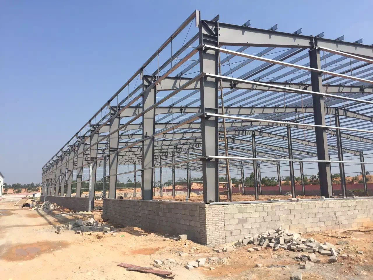 Indonesia Four key points in the construction of steel structure factory building Indonesia Four key points in the construction of steel structure factory building