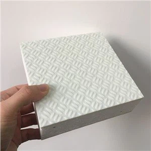 UV Stabil Gentian Kaca Diperkukuhkan Lembaran Plastik