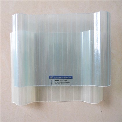 Lembaran Plastik Bertetulang Gentian Kaca Untuk Bahan Binaan